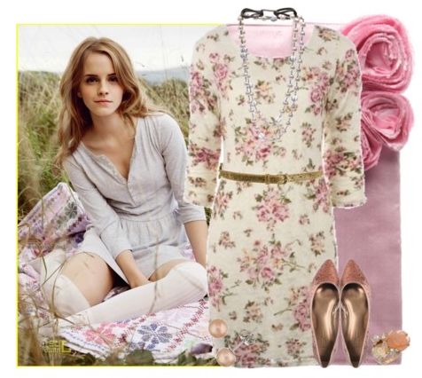 《哈利波特》艾玛·沃特森 的时尚配搭专辑_时