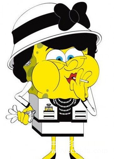 时尚大帝及香奈儿被漫画恶搞_时尚前沿_中国