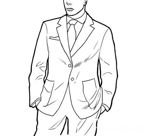 形象设计师推荐西装如何扣扣子_时尚前沿_中