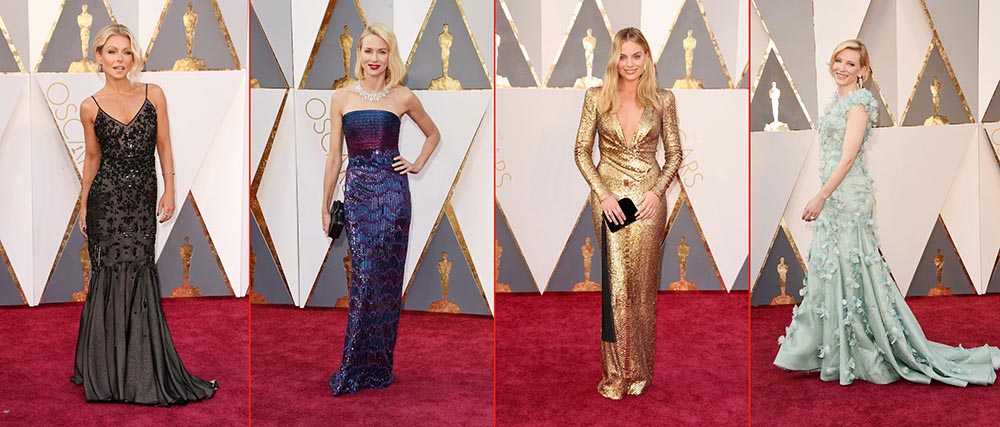 第88届奥斯卡颁奖盛典众女星争奇斗艳