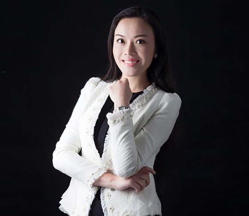 环球风尚联盟副主席蓝爱华女士