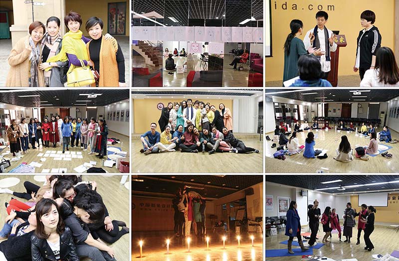 往届心灵成长培训师高级班课堂花絮