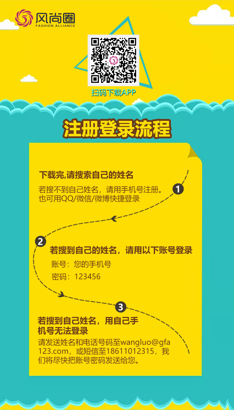 风尚圈的注册登录