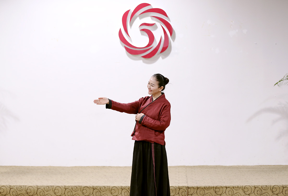 课堂上的徐文波老师