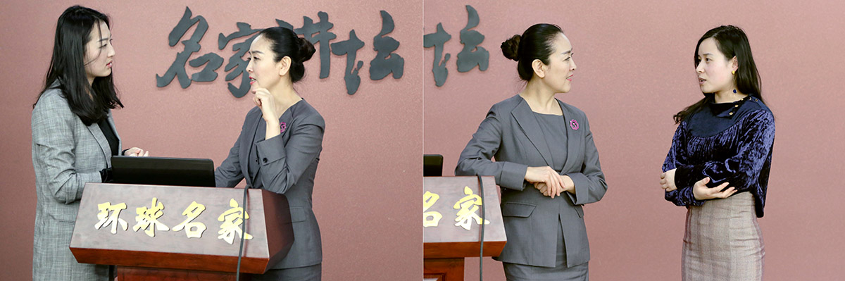 课间徐老师解答同学们的问题