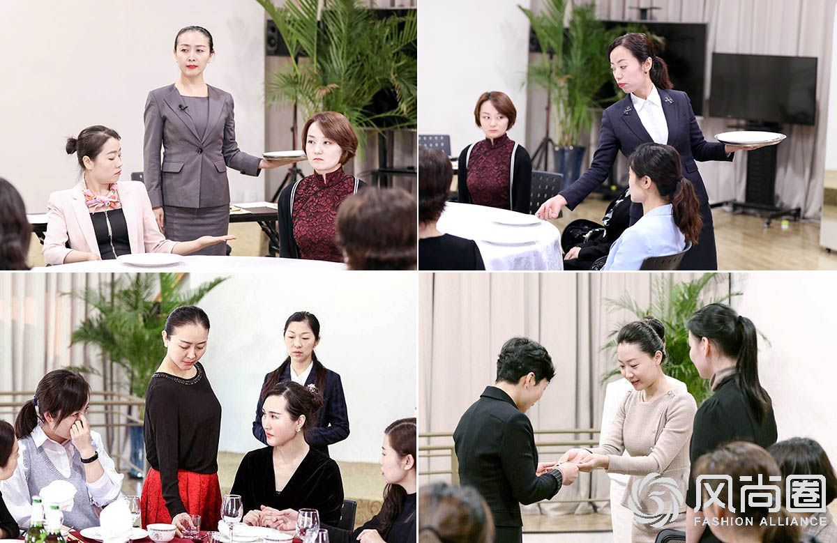 往届专业服务礼仪实训班课堂花絮