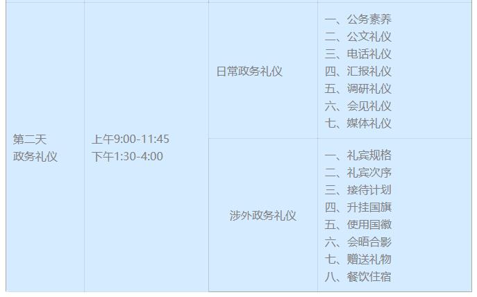 金正昆政务与商务礼仪课程