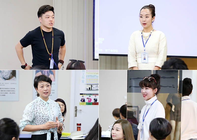 往届注册形象礼仪讲师班同学做自我介绍