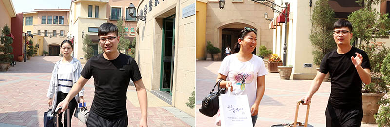 协会工作人员送新学员前往入住的宾馆