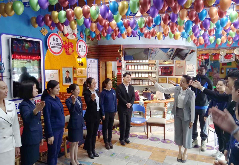 教师形象礼仪培训课堂花絮