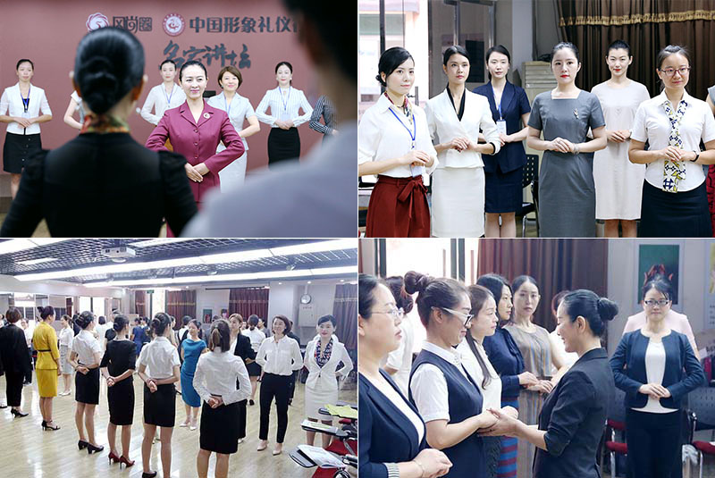 往届注册礼仪培训师训练营精彩课堂花絮