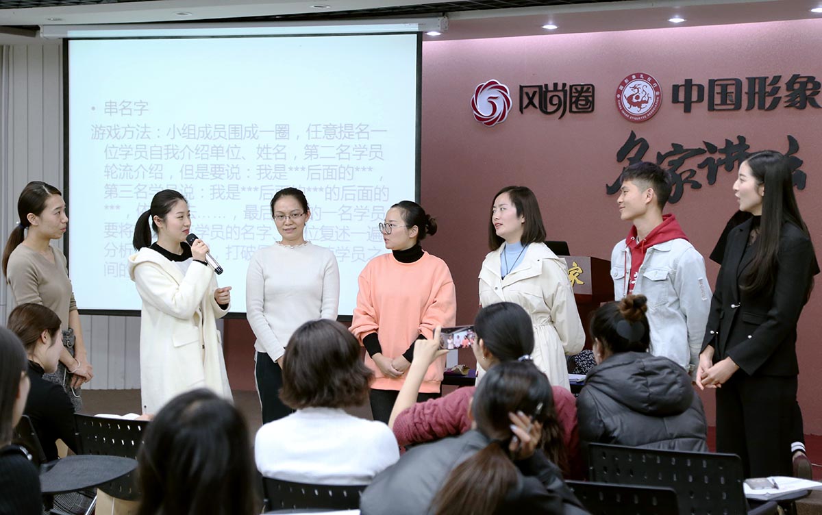 参与串名字小游戏的同学们