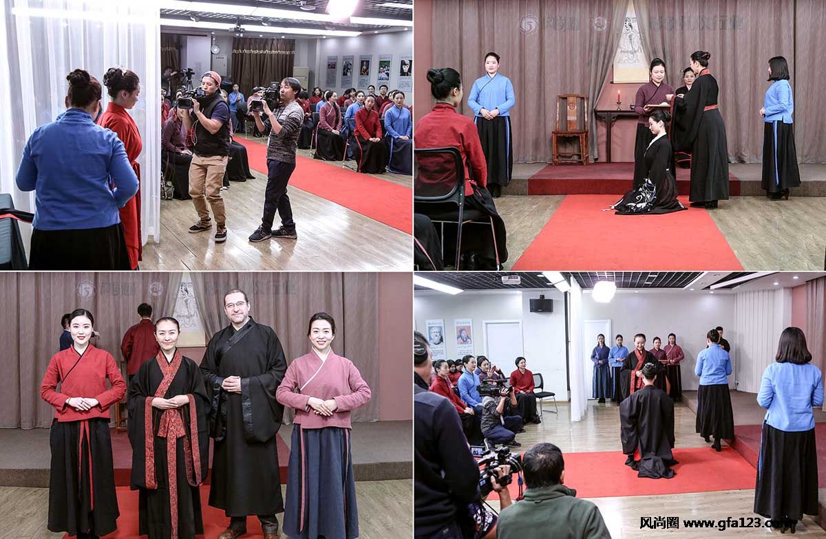 风尚圈实景呈现中华女子成人礼