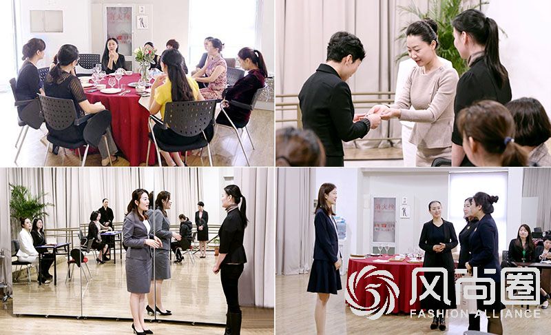 往届餐饮、银行、医护专业服务礼仪实训班实景模拟训练花絮