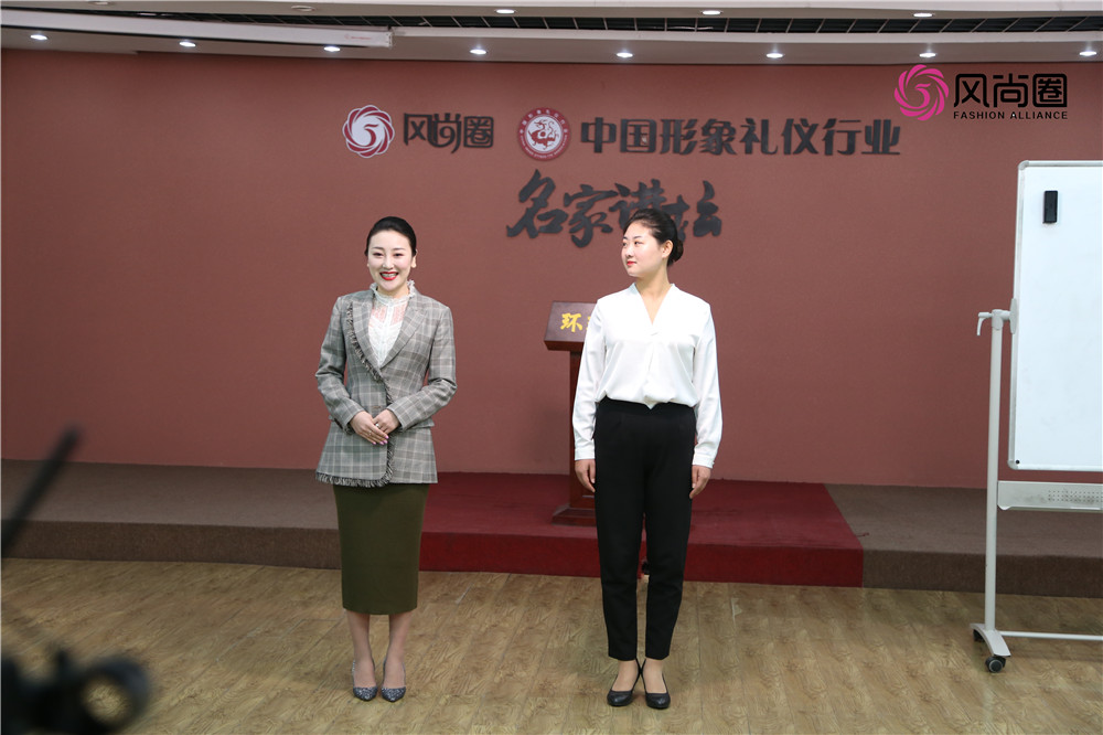 风尚圈礼仪培训师考试现场
