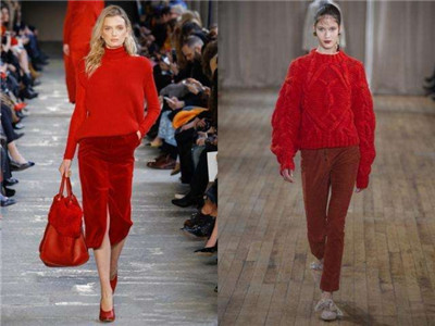 酒红色裤子搭配 成熟女性的穿搭风格