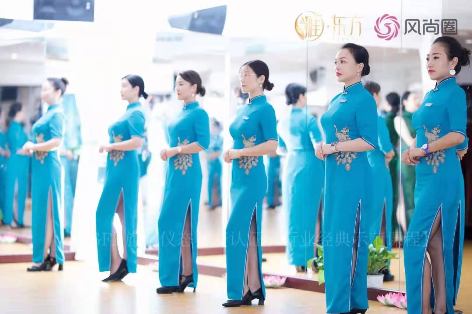 旗袍仪态,优雅仪态